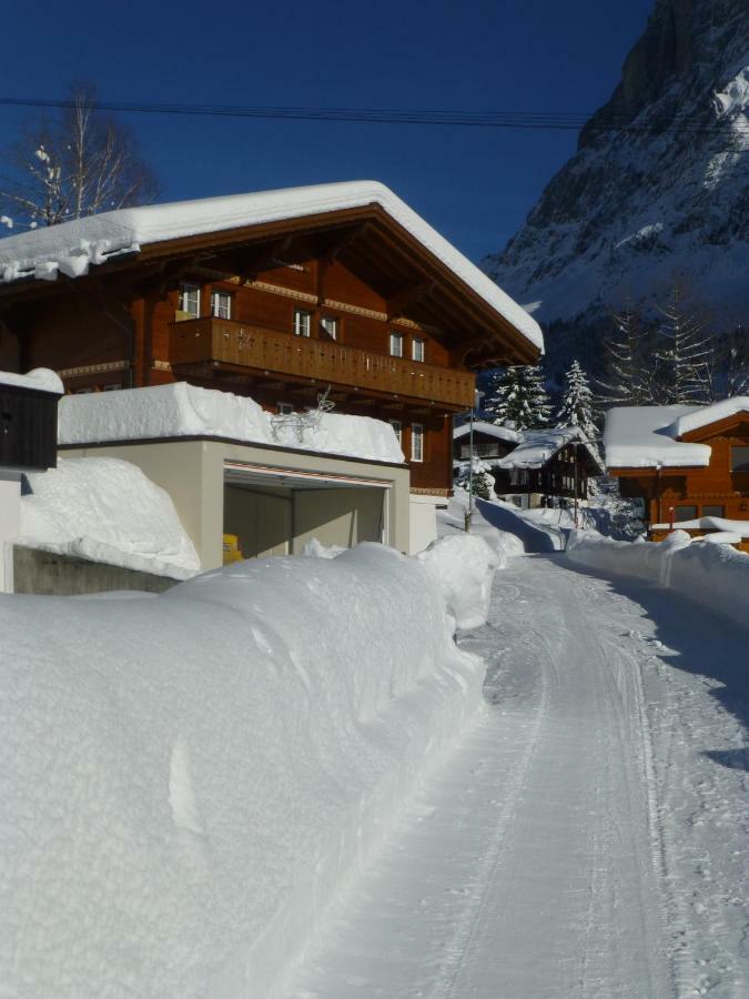 Chalet Verbrunnenhaus Grindelwald Lejlighed Eksteriør billede