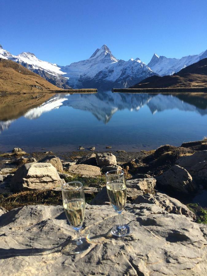 Chalet Verbrunnenhaus Grindelwald Lejlighed Eksteriør billede